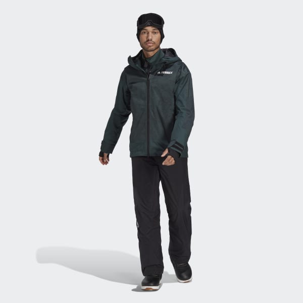 Verde Giacca Terrex 2-Layer Insulated Snow Graphic