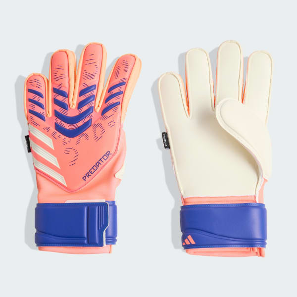 Orange Predator Match Fingersave Goalkeeper Gloves