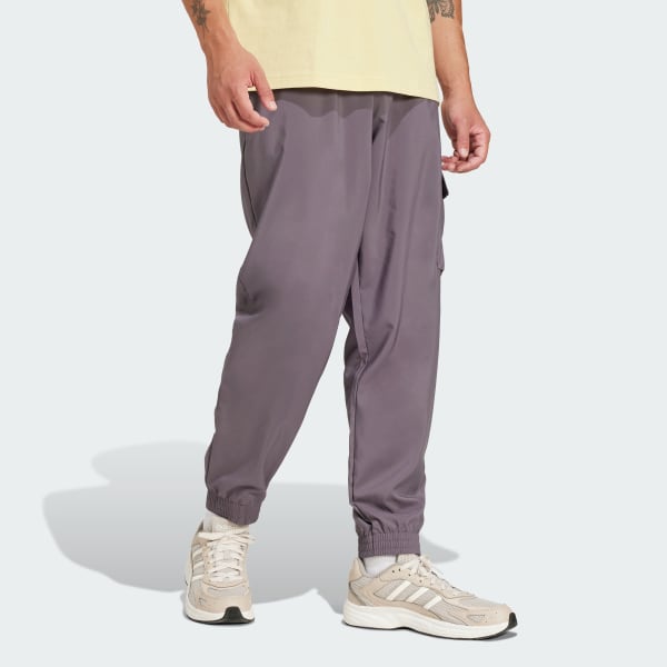 Gris Pantalon cargo petit logo Essentials