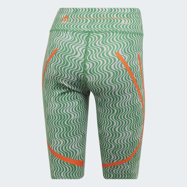 Green adidas by Stella McCartney TruePurpose Printed Cycling Leggings