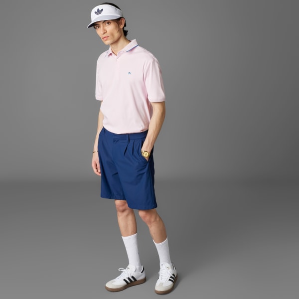 Pink 오리지널스 트위스트니트 트레포일 폴로 셔츠