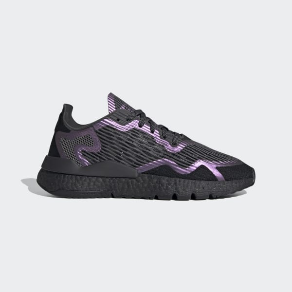 adidas Nite Jogger Fluid Shoes - Black 