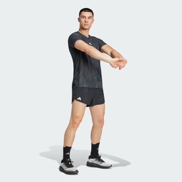 Black Ultimate Running Engineered CLIMACOOL+ Tee