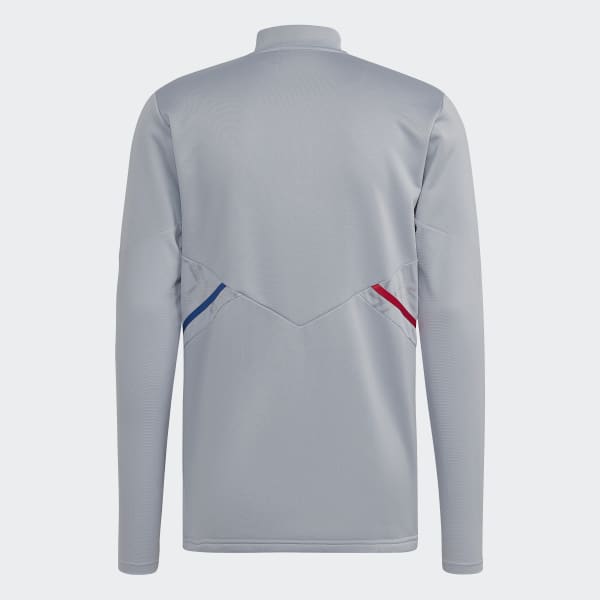 Grey Olympique Lyonnais Tiro 21 Training Top TO479