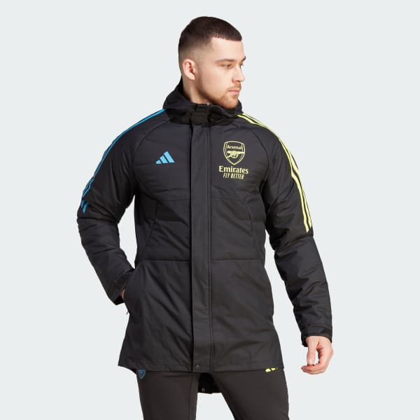 Adidas stadium parka sales
