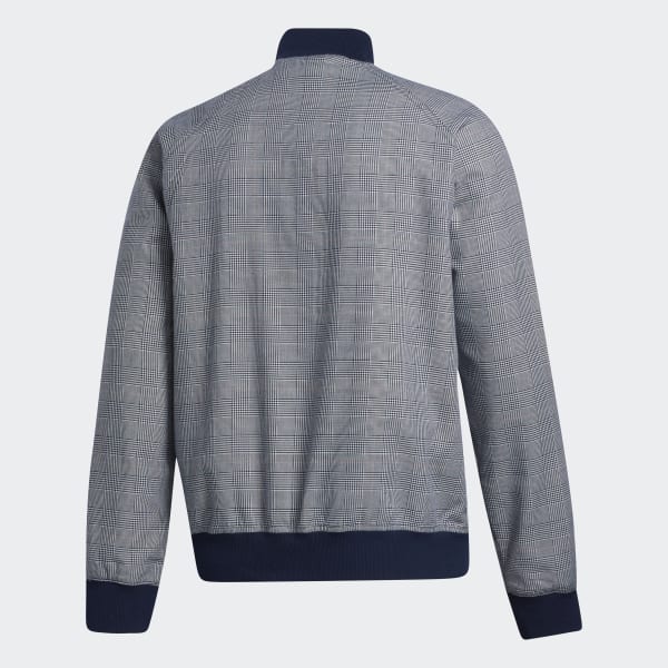 adidas Plaid Track Jacket Gender Neutral Blue adidas Malaysia