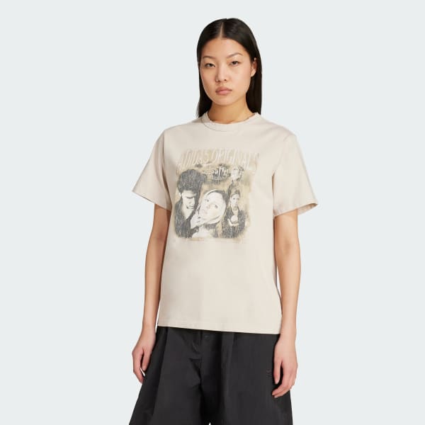 Beige Adidas 20th Century Fox Disney Tee