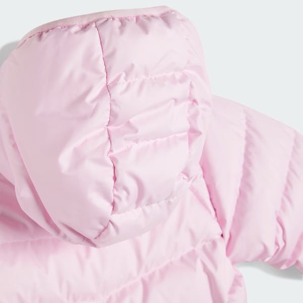 Rosa Chaqueta de plumón Adicolor (Bebé)