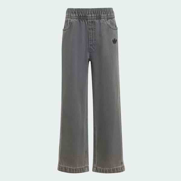 adidas Denim Crew Set Kids - Grey | Free Shipping with