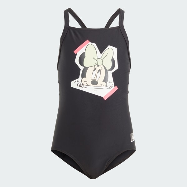 Black adidas x Disney Minnie Mouse Swimsuit