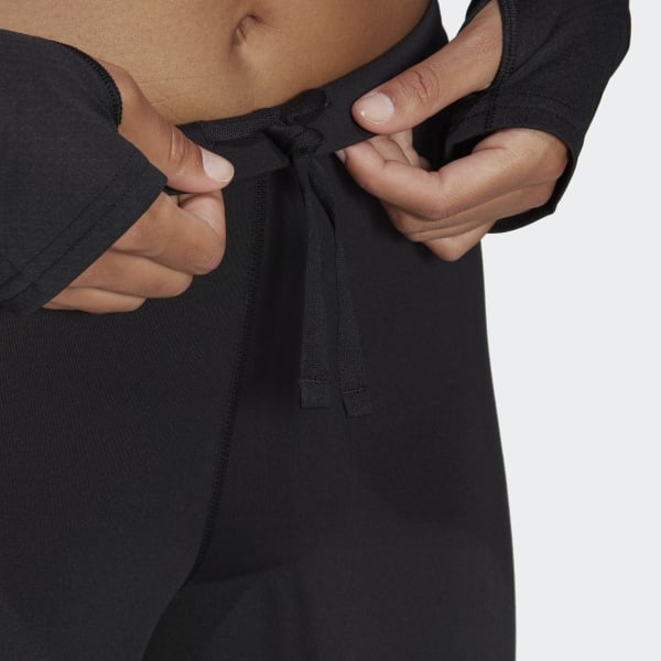Czerń Run Icons Winter Running Tights CB837