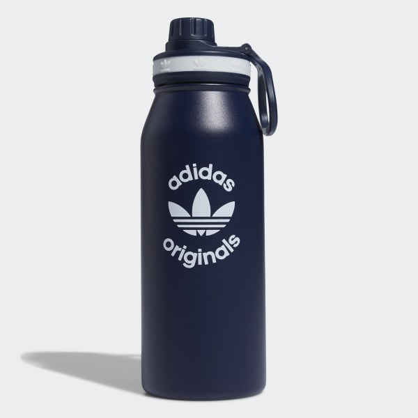 Adidas Originals 1L Metal Water Bottle, Blue