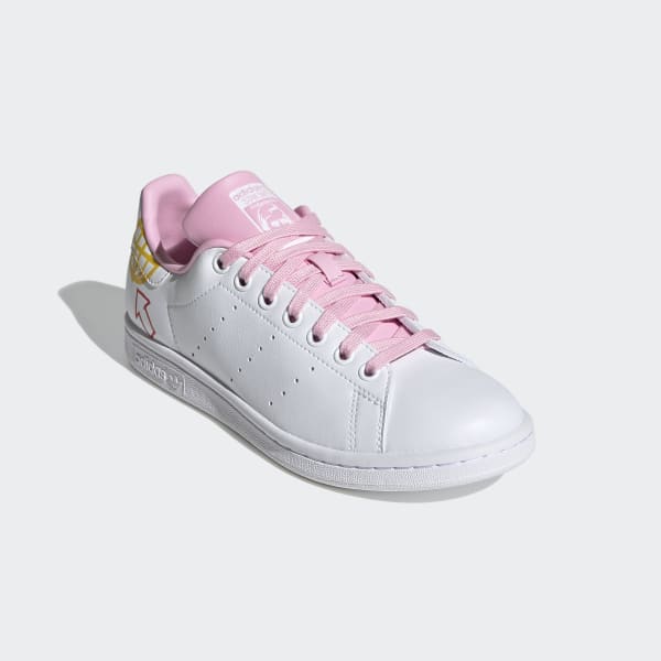Women's Stan Smith Shoes - White / True Pink — Just For Sports
