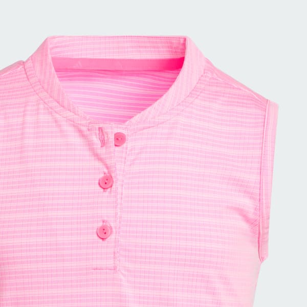 Pink GIRLS SLEEVELESS POLO