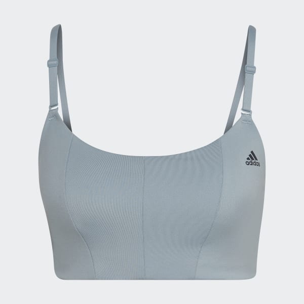 Gris Brassière Yoga Studio Maintien léger