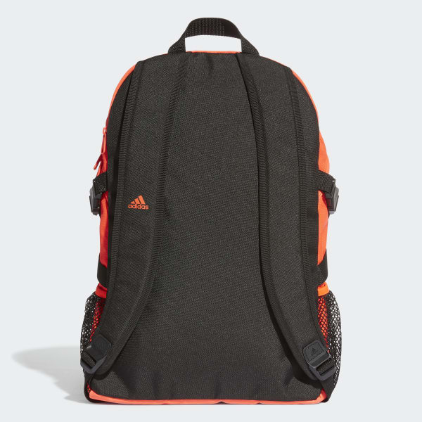 Orange and black adidas backpack Clearance