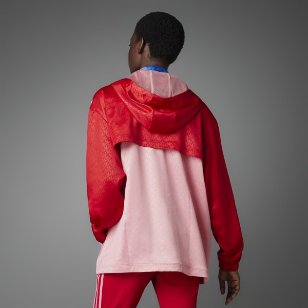 Pink Adicolor 70s Colorblock Windbreaker