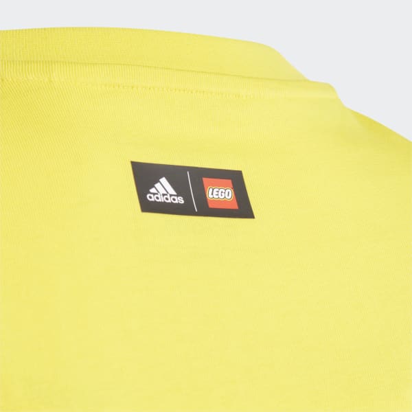 Yellow adidas x Classic LEGO® Graphic Tee Kids
