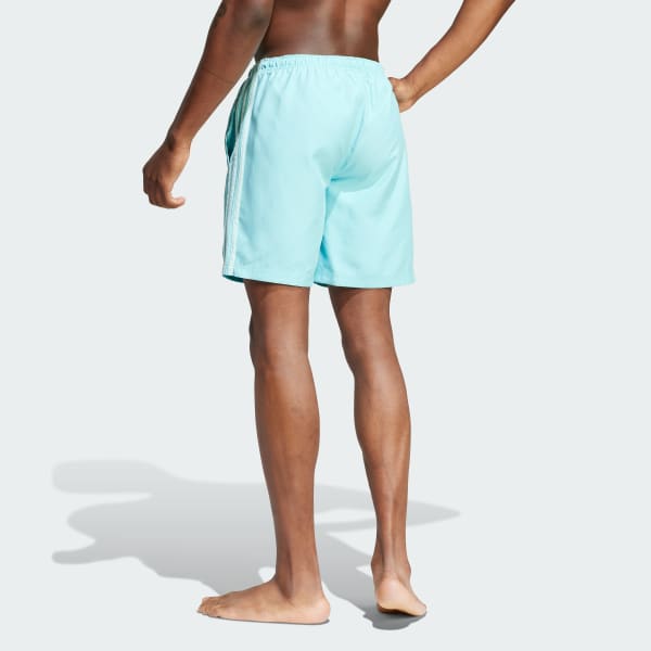 Green Adicolor 3-Stripes 8-Inch Swim Shorts
