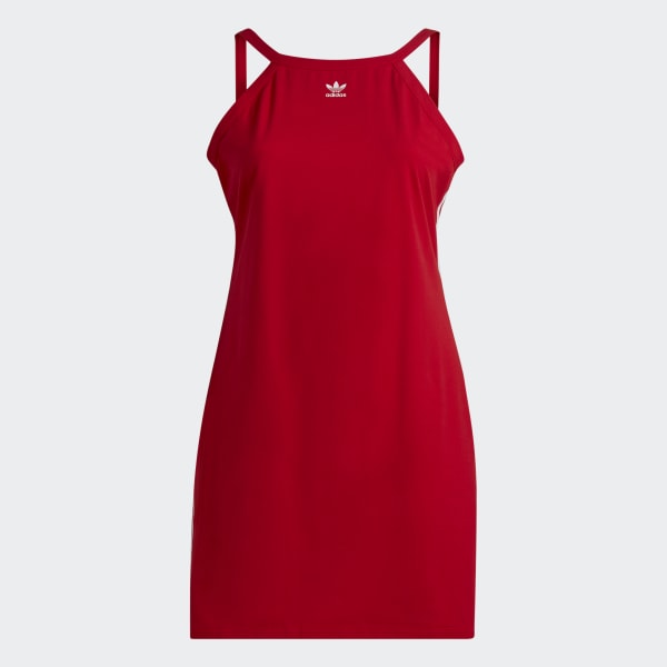 adidas Adicolor Classics Tight Summer Women\'s | (Plus Red adidas Lifestyle Dress US | Size) 