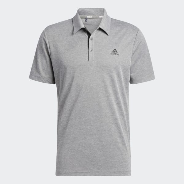 adidas Playera Polo Drive Heather Gris adidas Mexico