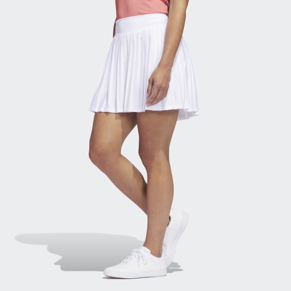 White Ultimate365 Tour Pleated 15-Inch Golf Skirt