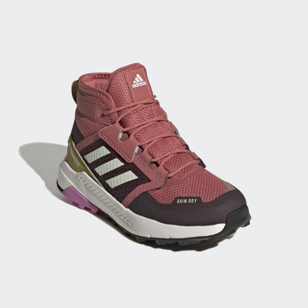 Red Terrex Trailmaker Mid RAIN.RDY Hiking Shoes