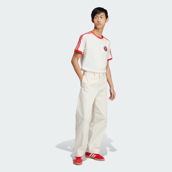 White adidas Originals Tee