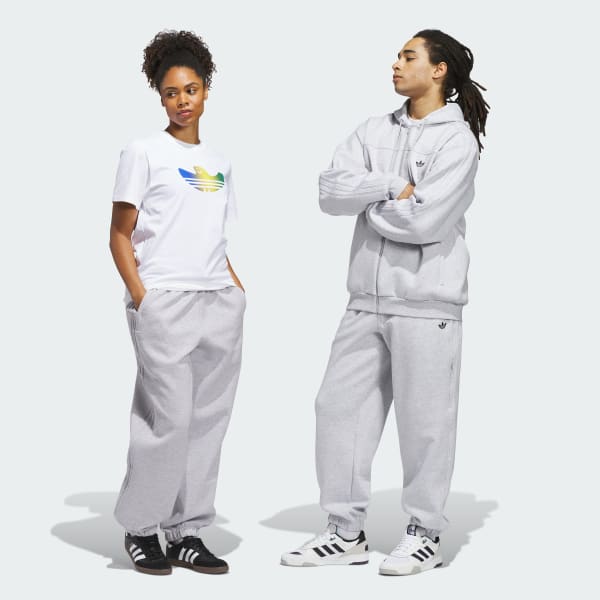 Grey 스케이트보딩 테크니컬 플리스 팬츠