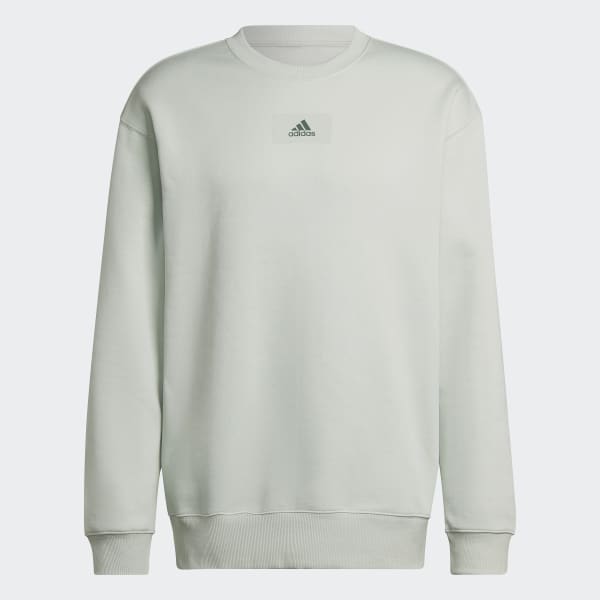 Zielony Essentials FeelVivid Cotton Fleece Drop Shoulder Sweatshirt RB128
