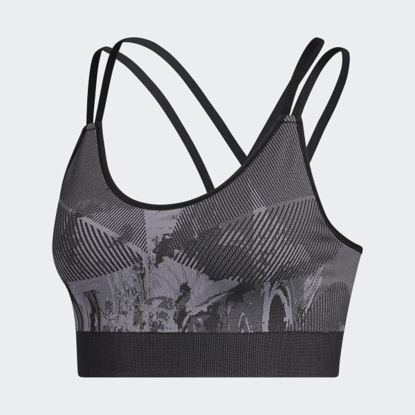 adidas All Me Primeknit Bra Black adidas Malaysia