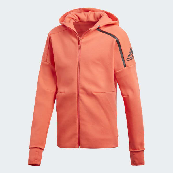 adidas hoodie orange