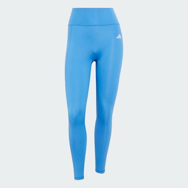 Blue Optimé Essentials No Front Rise Seam 7/8 Leggings