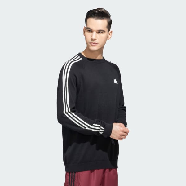 Black adidas Crewneck Sweater