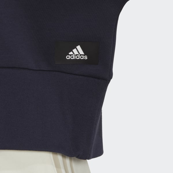 Blu Felpa adidas Sportswear Future Icons 3-Stripes LOR06