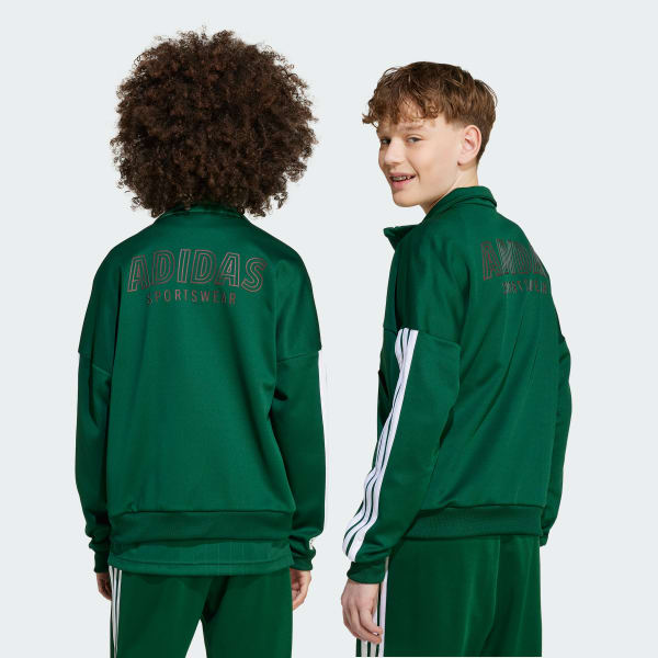 adidas House of Tiro Track Top - Green | Free Shipping with