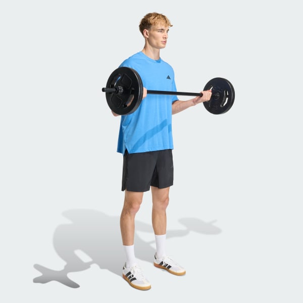 Nero SHORT CON GRAFICA D4T POWER ESSENTIALS WORKOUT