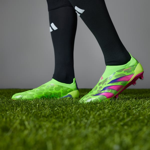 Botines adidas verdes sin cordones clearance