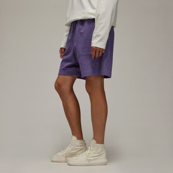 Morado Shorts Y-3 Terry Algodón Orgánico