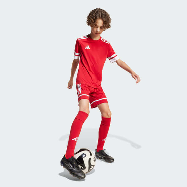 Rojo Shorts Squadra 25 Niños
