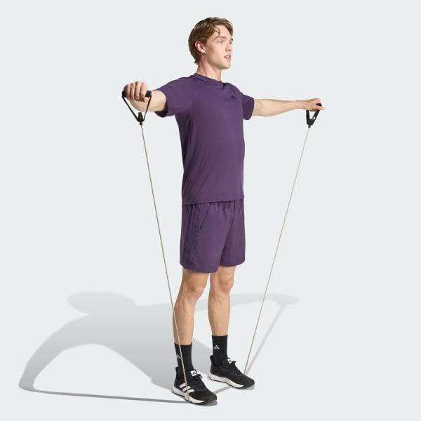 Ungu Celana Pendek Training Woven Train Essentials