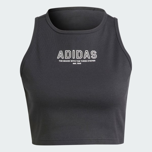 Negro W BL Crop Top