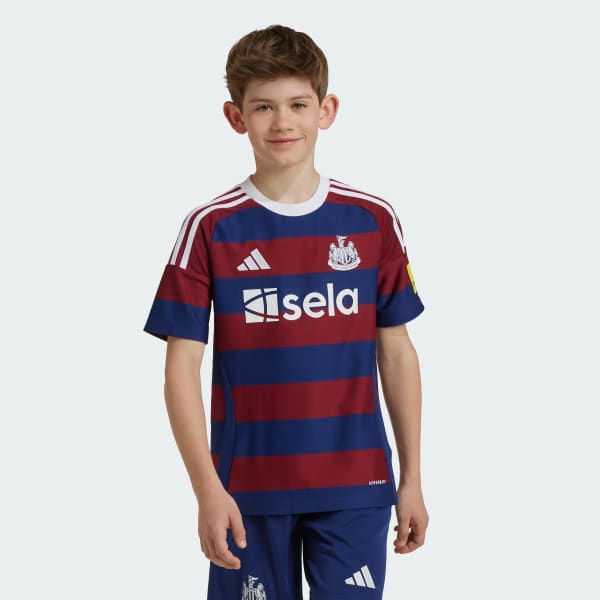 Bordeaux Newcastle United FC 24/25 Uitshirt Kids