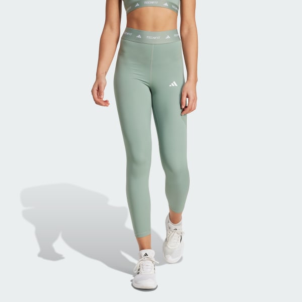 Verde Licras 7/8 TECHFIT Pretina Alta