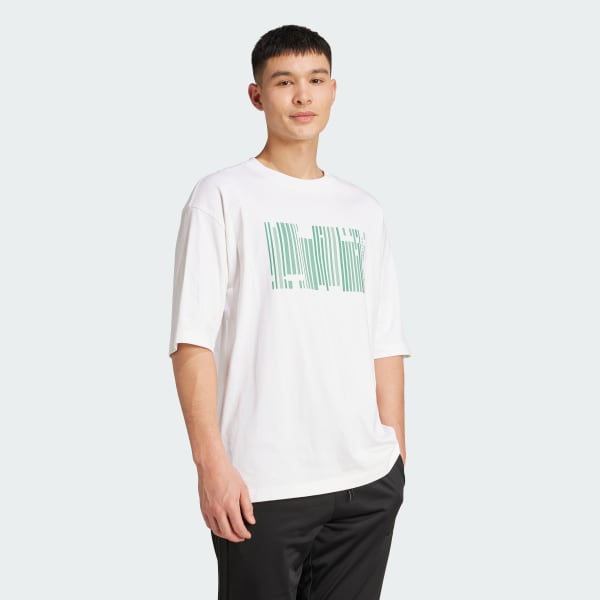 White Emerging Harmony Graphic Tee
