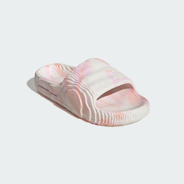 White Adilette 22 Slides