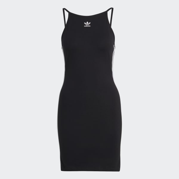 adidas Adicolor Classics Tight Summer Dress - Black | Women's Lifestyle ...