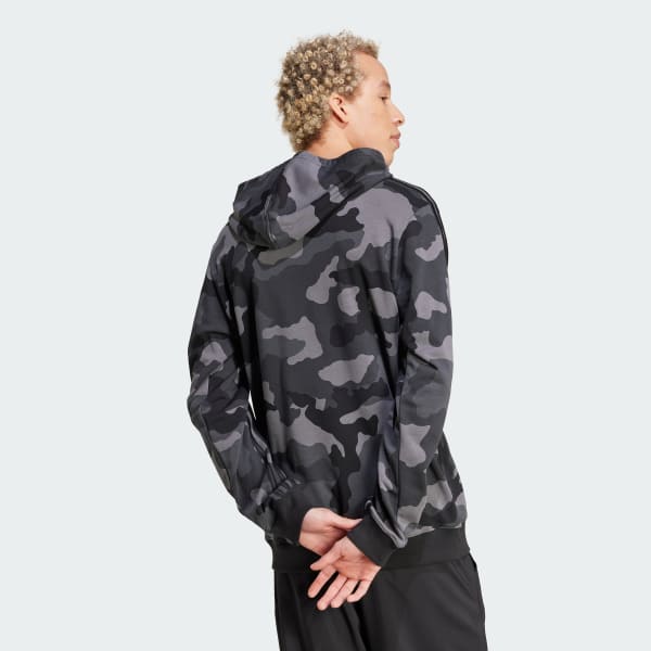 Chaqueta Deportiva Chaqueta Adidas Camuflaje Sudadera Con Capucha