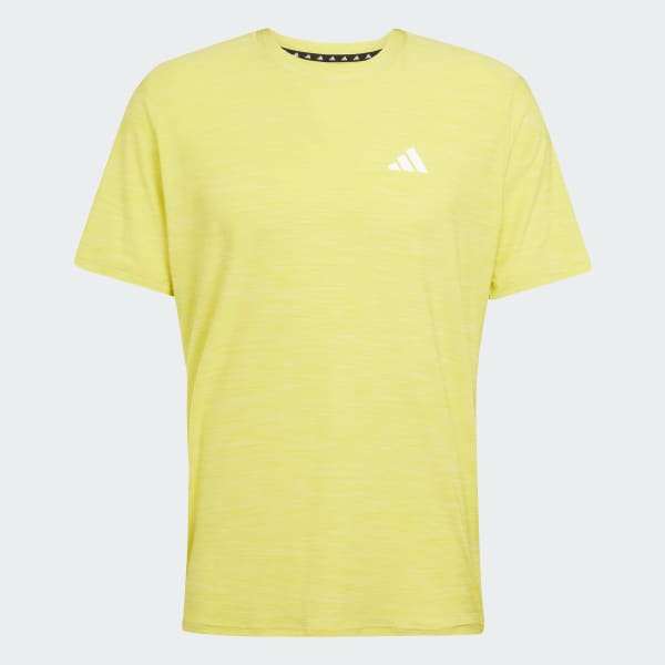 Amarelo Camiseta Treino Alongamento Train Essentials