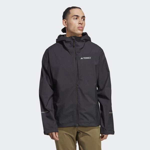 adidas Terrex Multi RAIN.RDY 2.5-Layer Rain Jacket - Black | adidas UK